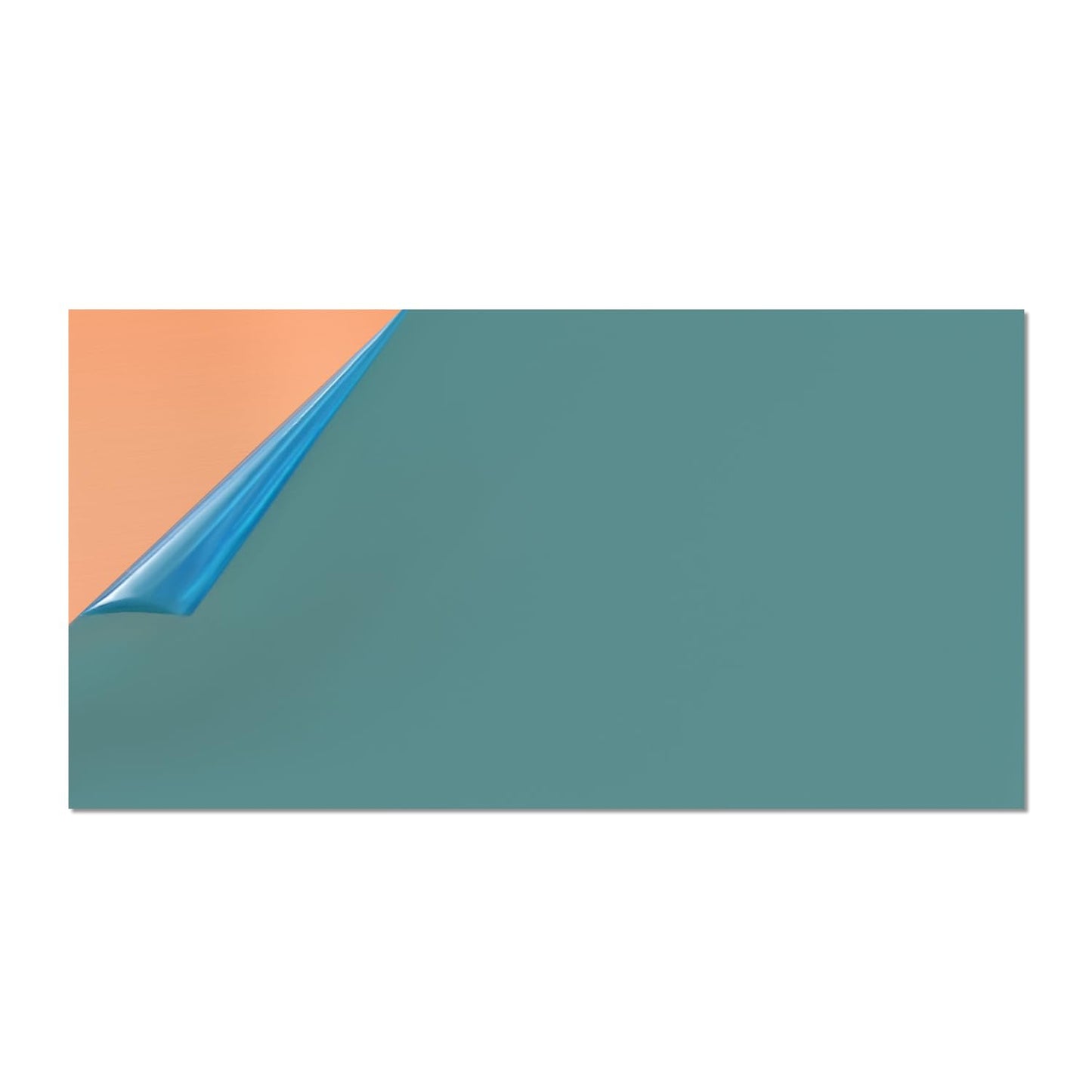 Uxney Copper Sheet Metal,4" x 8"-16 Gauge(1.5mm) Thickness,99.9% Pure Copper Plates for DIY, Jewelry, Electrical, Repair, Industrial(1 Pac)