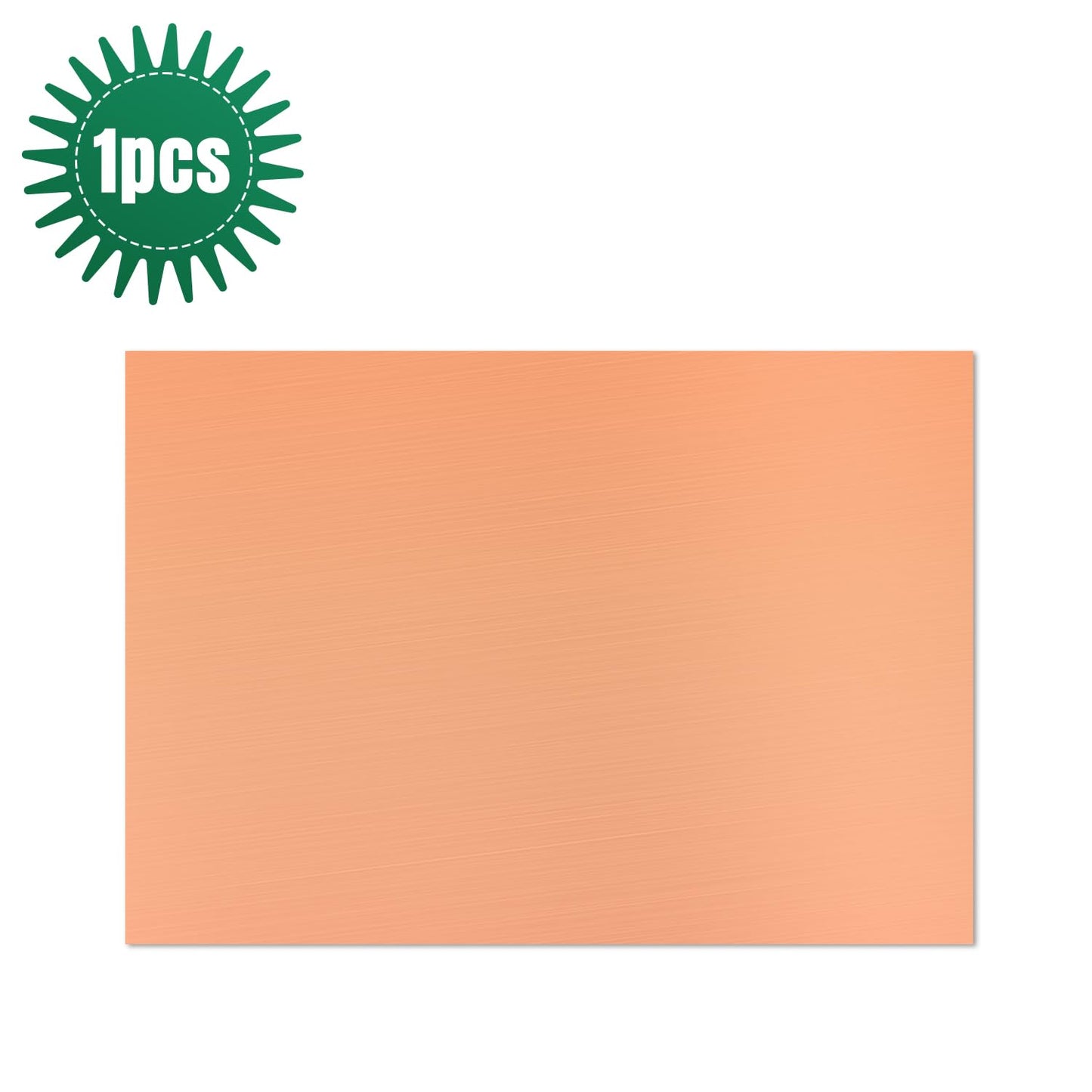 Uxney Copper Sheet Metal,4" x 6"-14 Gauge(2mm) Thickness,99.9% Pure Copper Plates for DIY, Jewelry, Electrical, Repair, Industrial(1 Pac)