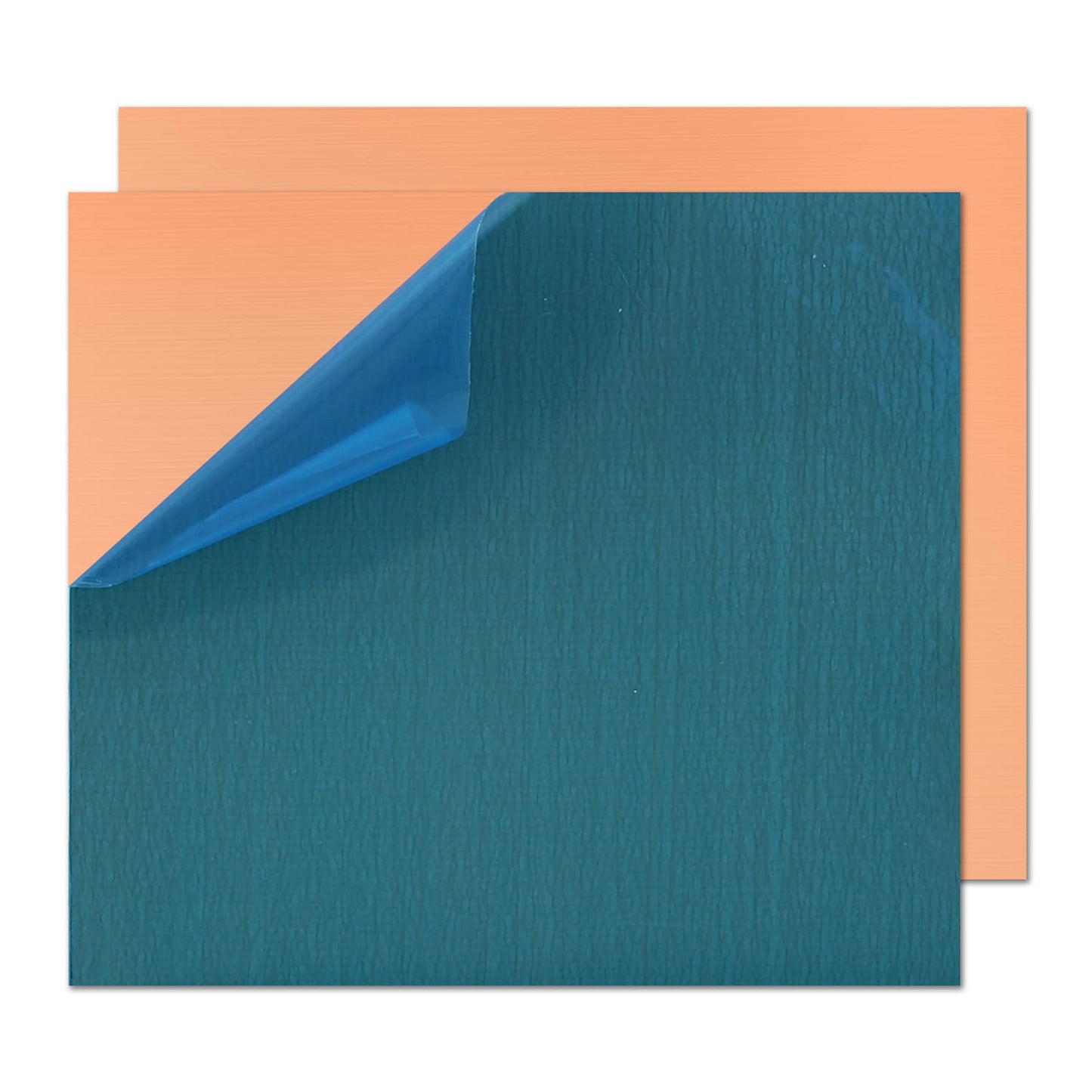Uxney Copper Sheet Metal,6" x 6"-18 Gauge(1mm) Thickness,99.9% Pure Copper Plates for DIY, Jewelry, Electrical, Repair, Industrial(2 Pac)