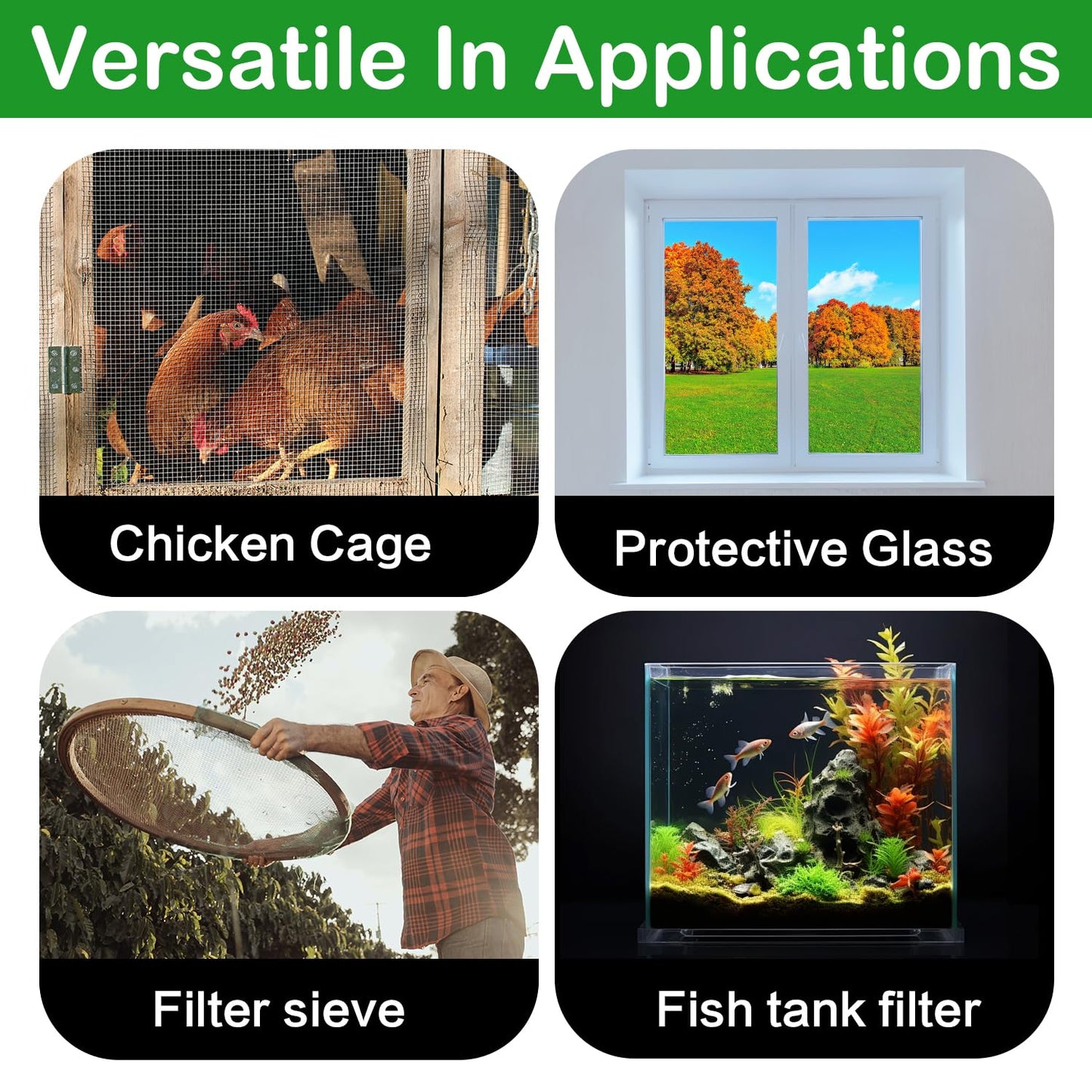Uxney Copper Mesh Screen 11.8" x 39.4", 40 Mesh Copper Screen, Woven Wire Mesh Screen for Dense Filter 99.9% Pure Copper Fabric DIY Kit Window Protection
