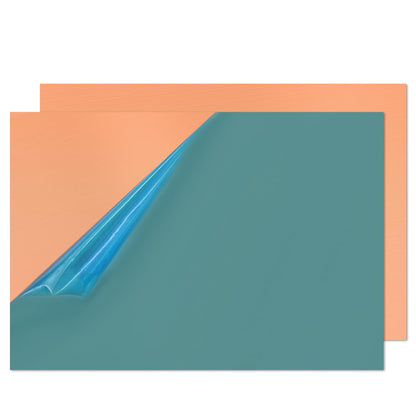 Uxney Copper Sheet Metal,4" x 6"-20 Gauge(0.8mm) Thickness,99.9% Pure Copper Plates for DIY, Jewelry, Electrical, Repair, Industrial(2 Pac）
