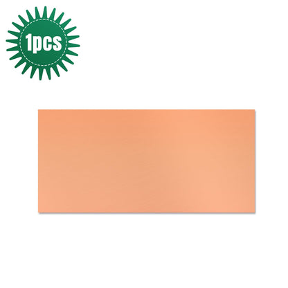 Uxney Copper Sheet Metal,2" x 4"-14 Gauge(2mm) Thickness,99.9% Pure Copper Plates for DIY, Jewelry, Electrical, Repair, Industrial(1 Pac）
