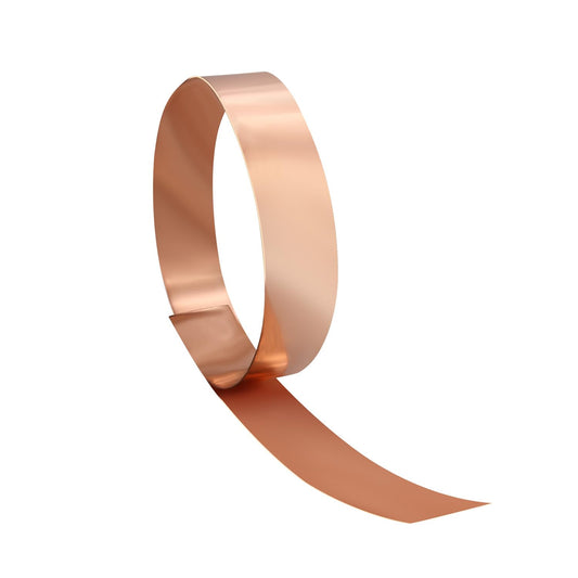 Uxney Copper Sheet Roll,Copper Flashing Roll 1000x50x1mm(LxWxT) Applicable to Various House Repair and DIY Projects