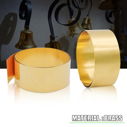 Uxney Brass Sheet Roll, Gold Foil Sheets 1000mm x 50mm x 0.2mm for Crafts, Electrical Repairs, DIY Projects