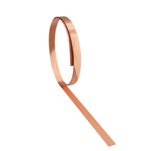 99.95% Copper Strip Roll – 1.0mm × 15mm × 1000mm