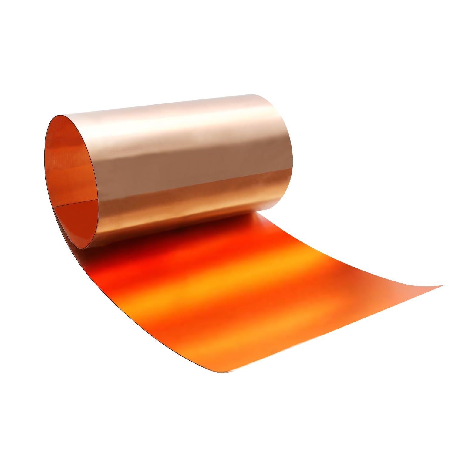 99.95% Copper Strip Roll – 0.3mm × 200mm × 1000mm
