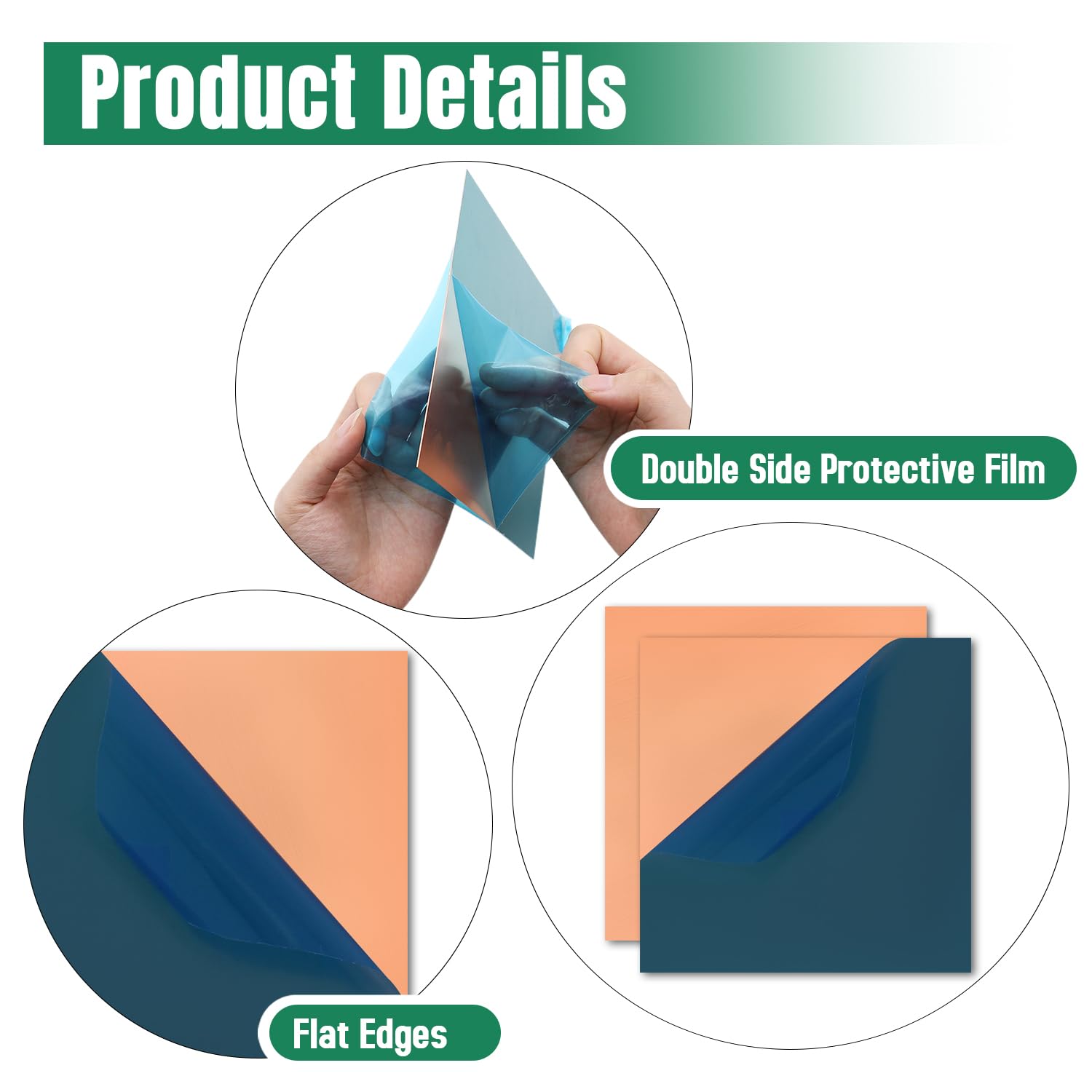 99.95 copper sheet 4inx4inx0.5mm detail 3