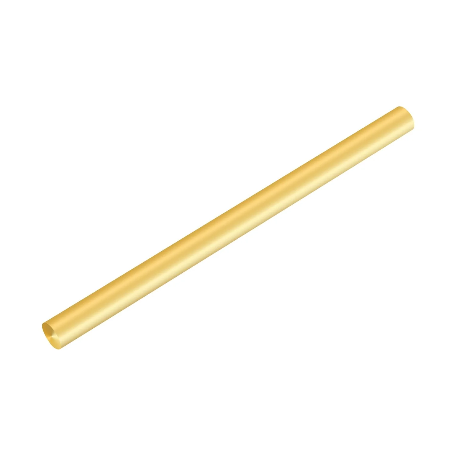 H62 Brass Round Rod – 1″ Ø × 12″ – 1 Pack