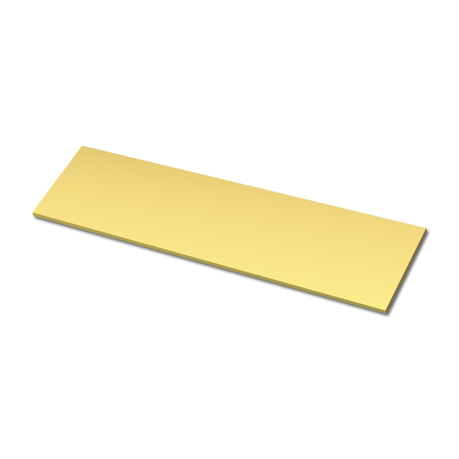 H62 Brass Flat Bar – 1/4″ × 4″ × 8″