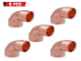 99.95 copper elbow 90° elbow - 1 id detail 3