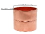 99.95 copper straight coupling straight coupling - detail 4
