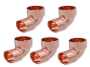 Copper – 90° Elbow – 1 ID – 5 Pack