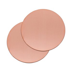 99.95% Copper Round Disc – 8″ Ø × 0.8mm