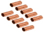 Copper – Straight Coupling – 3/8 ID – 10 Pack