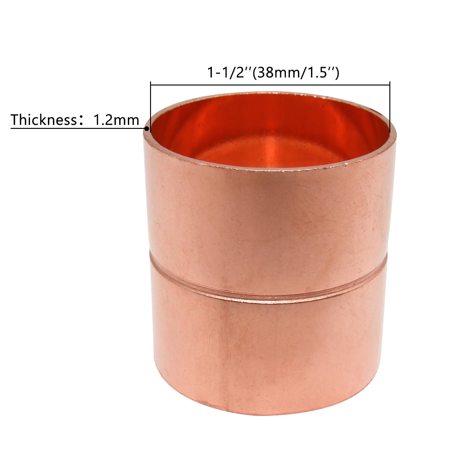 99.95 copper straight coupling straight coupling - detail 4