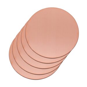 99.95% Copper Round Disc – 3″ Ø × 1.5mm