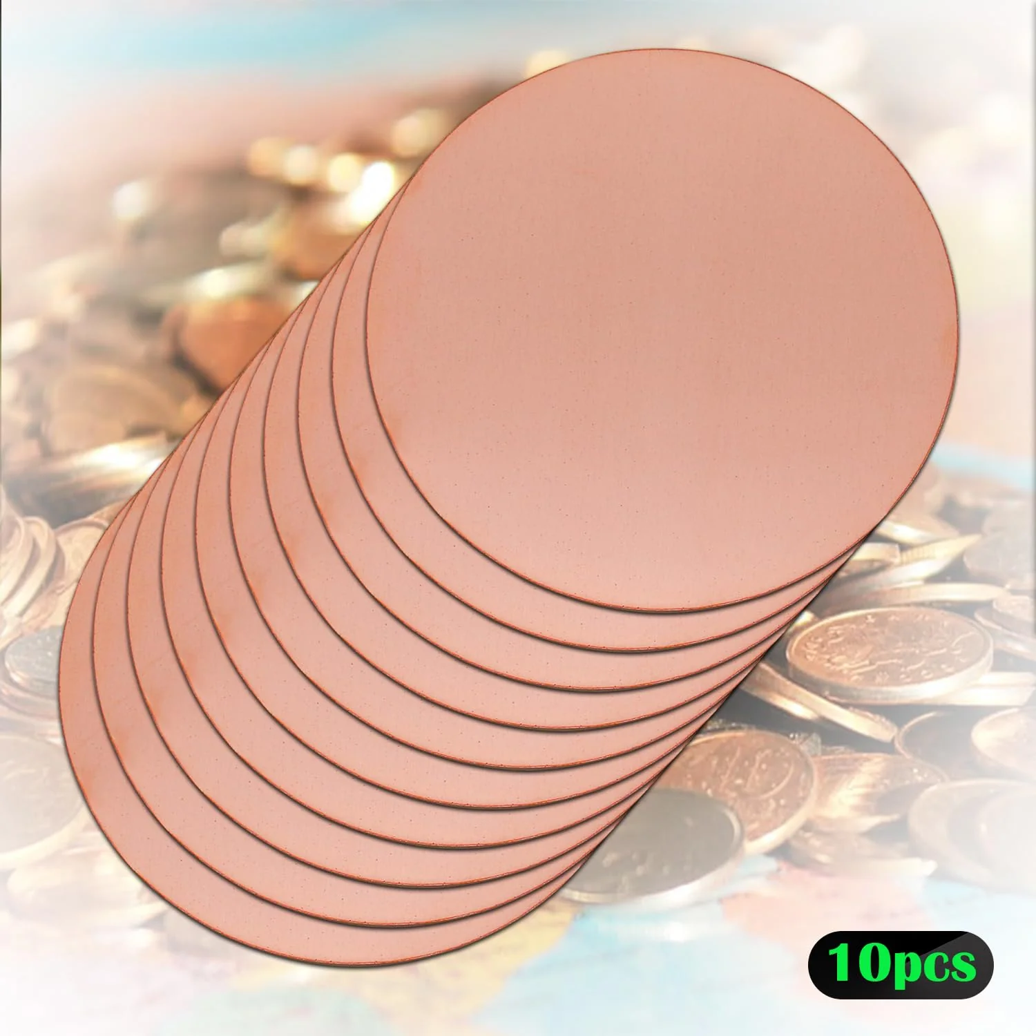 99.95 copper round disc 2inx1mm detail 3