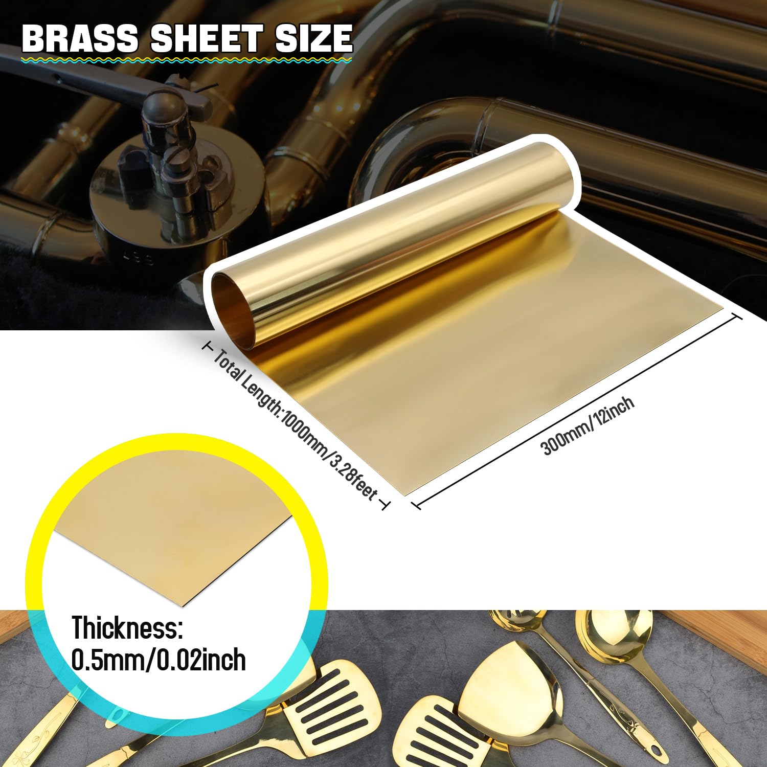 h62 brass foil roll 0.5x300x1000mm detail 4