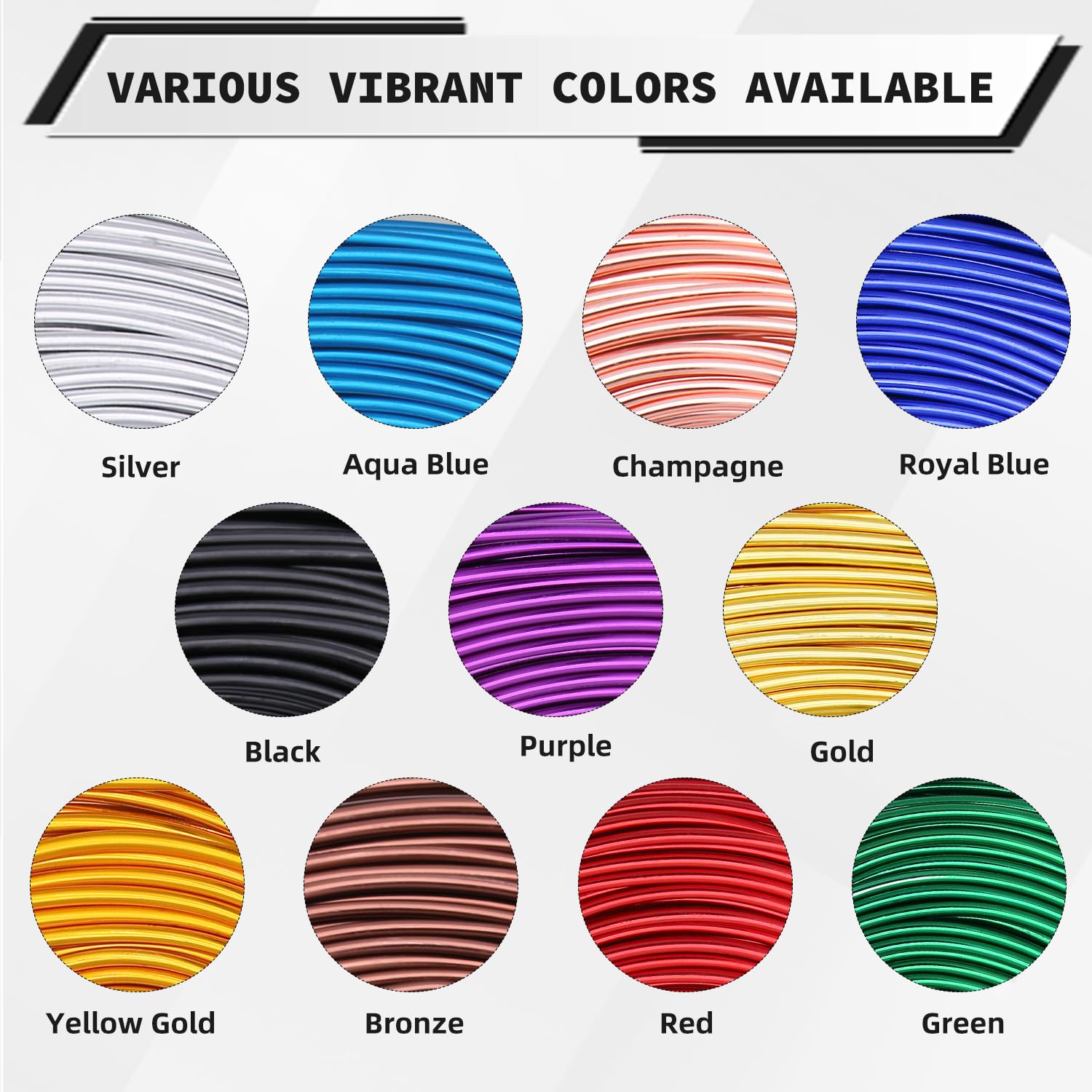 18 Gauge Aluminum Craft Wire, 100 Feet 1mm Bendable Metal Wire for Jewelry Making, Sculpting and Floral Design, Soft Armature Wire for DIY Crafts (Black)