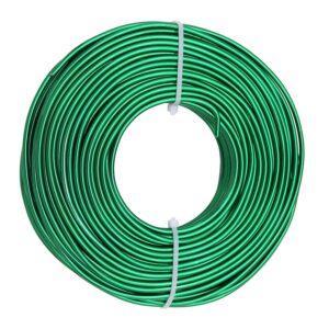 20 Gauge Aluminum Craft Wire, 100 Feet 0.8mm Bendable Metal Wire for Jewelry Making, Sculpting and Floral Design, Soft Armature Wire for DIY Crafts (Green)