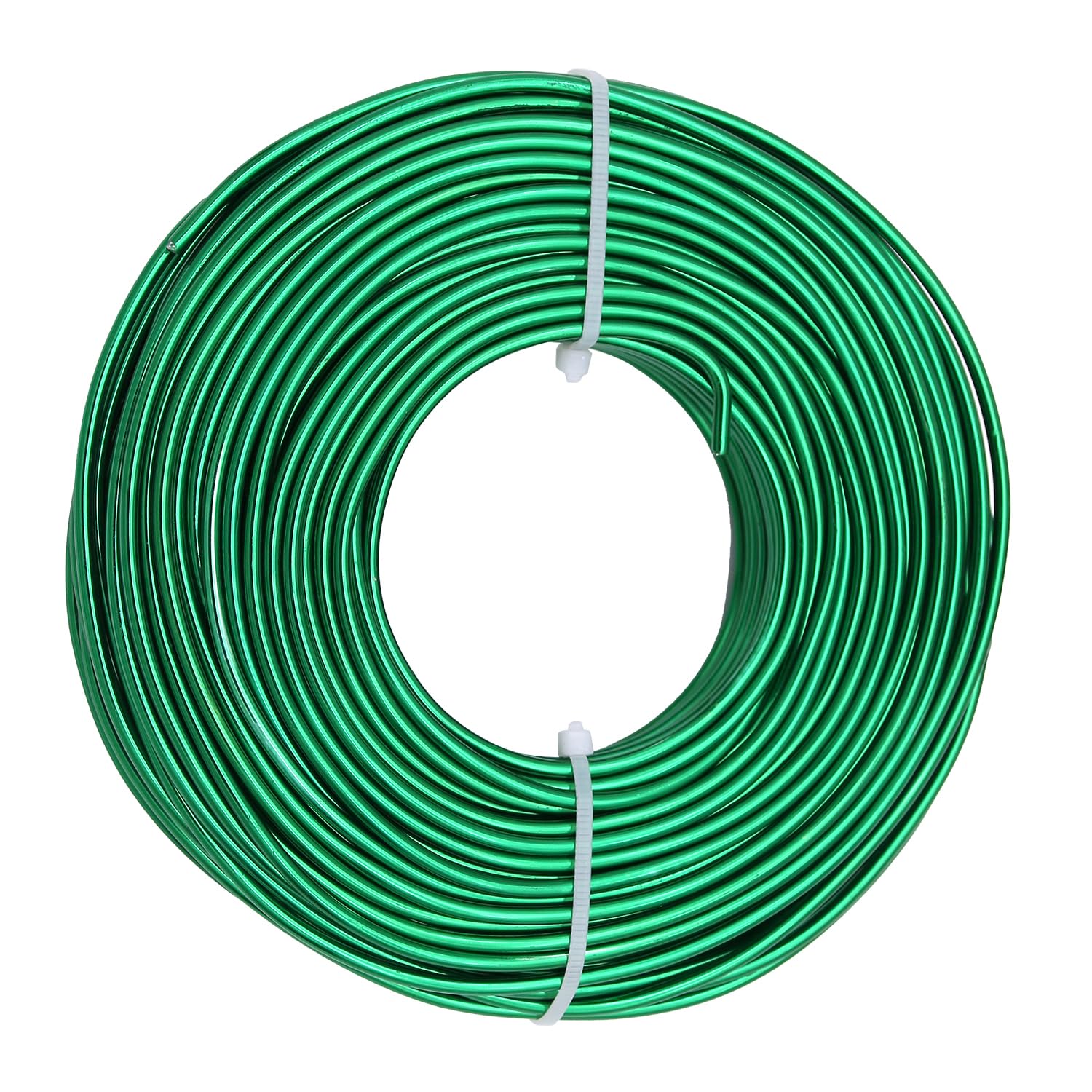 18 Gauge Aluminum Craft Wire, 100 Feet 1mm Bendable Metal Wire for Jewelry Making, Sculpting and Floral Design, Soft Armature Wire for DIY Crafts (Green)